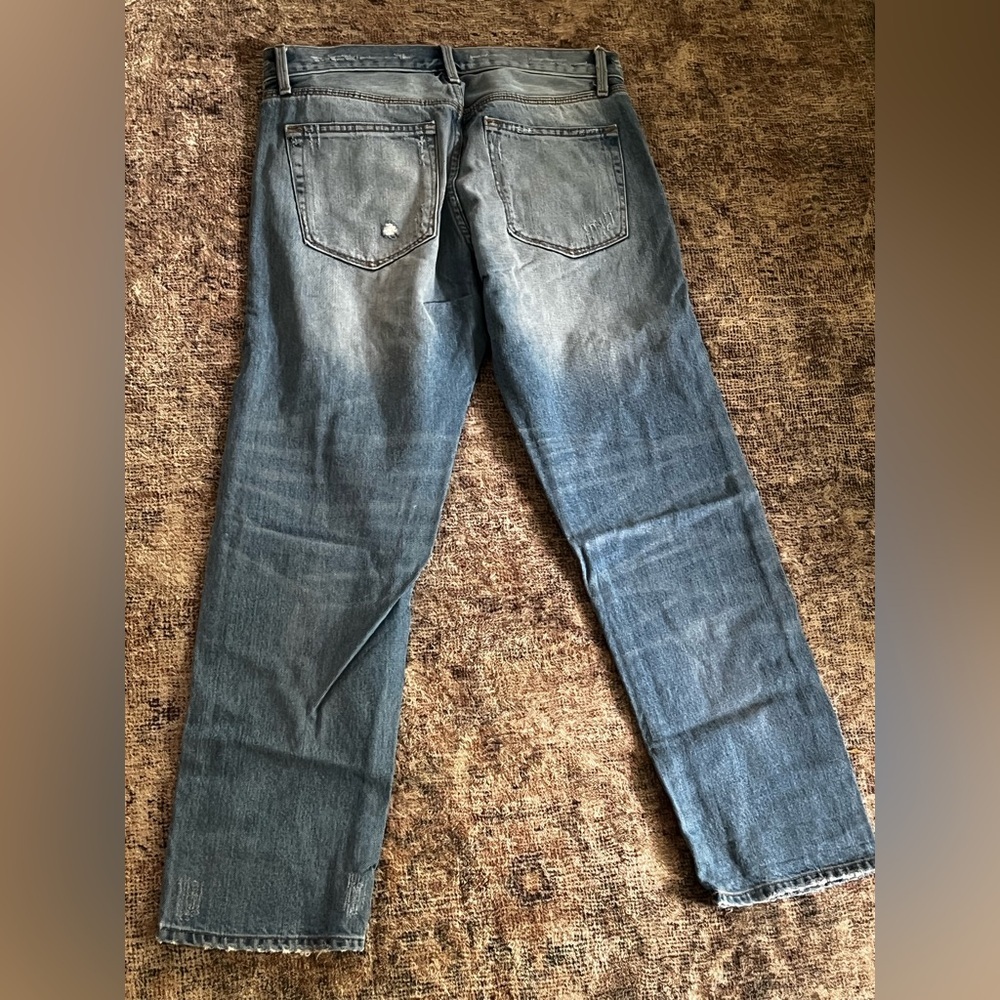GAP Distressed Sexy Boyfriend Jeans Size 27 - Picture 2 of 3